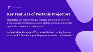 Key Features to Look for in a Portable Home Projectors