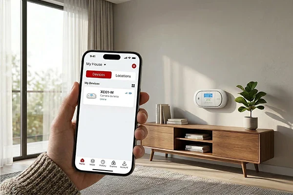 traditional smoke alarm